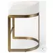 Hollyfield II Cream Upholstered Counter Height Stool