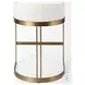 Hollyfield II Cream Upholstered Counter Height Stool