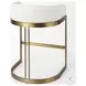 Hollyfield II Cream Upholstered Counter Height Stool
