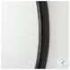 Piper Black Small Round Wall Mirror