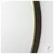 Piper Gold Small Round Wall Mirror