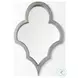 Geneva Silver Wood Mirror