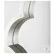 Geneva Silver Wood Mirror