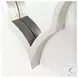 Geneva Silver Wood Mirror