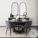 Giovanna Black Metal 24" x 49" Vanity Mirror