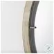 Sonance Brown Wood 46" Round Mirror