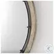 Sonance Brown Wood 46" Round Mirror