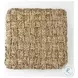 Adele Medium Brown Seagrass Woven Square Pouf