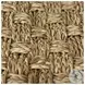 Adele Medium Brown Seagrass Woven Square Pouf