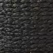 Dina Black Performance Fabric Round Pouf