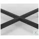 Lucas White Marble And Black Metal Accent Table Set Of 2