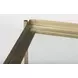 Trey Gold Square Accent Table