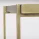Trey Gold Square Accent Table