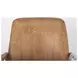Westan Cognac Faux Leather Accent Chair