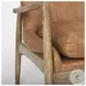 Westan Cognac Faux Leather Accent Chair