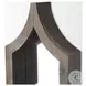 Tamanar Brown Wood Wall Mirror