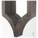 Tamanar Brown Wood Wall Mirror