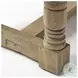 Greenfield Multi Colored Jute Patterned Accent Bench