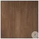 Enzo Medium Brown Fluted Wood Foyer Round Accent Table