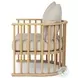 Kopari Beige Fabric Accent Chair