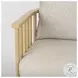 Kopari Beige Fabric Accent Chair