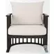 Kopari White Boucle Accent Chair