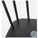 Colin Black Metal Counter Height Stool