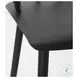 Colin Black Metal Counter Height Stool