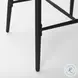 Colin Black Metal Counter Height Stool