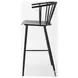 Colin Black Metal Bar Stool