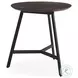 Todd Dark Brown Wood Side Table