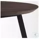 Todd Dark Brown Wood Side Table