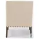 Kensington Cream Fabric Accent Chair