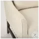 Kensington Cream Fabric Accent Chair