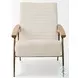 Grosjean Cream Boucle Accent Chair