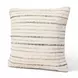 Kodi Cream Square Pillow Cover
