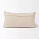 Kodi Cream Lumbar Pillow Cover
