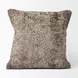Khloe Taupe Square Pillow Cover