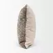 Khloe Taupe Square Pillow Cover