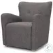 Dunstan Gray Twill Fabric Accent Chair