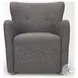 Dunstan Gray Twill Fabric Accent Chair