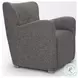 Dunstan Gray Twill Fabric Accent Chair