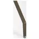 Serre White Marble And Gold Metal 3 Prong End Table