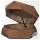 Arreto Medium Brown Hexagonal Hinged Storage Small Coffee Table