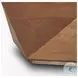 Arreto Medium Brown Hexagonal Hinged Storage Small Coffee Table