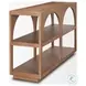 Bela Medium Brown Arched Small Console Table