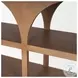 Bela Medium Brown Arched Small Console Table