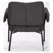Brently Gray Fabric Accent Chair
