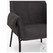 Brently Gray Fabric Accent Chair