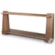 Eula Medium Brown Console Table
